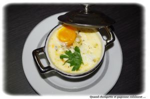 Recette Oeufs cocotte facon papoune
