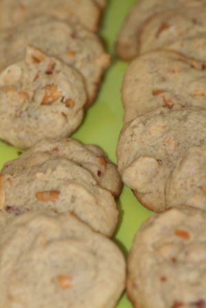 Recette Traversons l'Atlantique : Cookies Cacahuètes