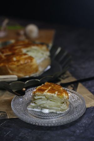 Recette Pâté de pommes de terre à la crème