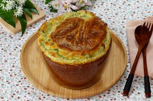 Recette Soufflé à l’ail des ours au Beaufort