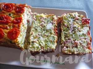 Recette Cake courgettes et jambon – Foodista Challenge #66