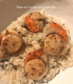 Recette Risotto aux Coquilles Saint Jacques