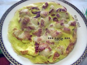 Recette Omelette aux poires