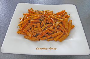 Recette Carottes rôties *