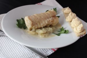 Recette Filet de lotte au fenouil et aïoli de coing