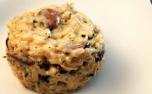 Recette Risotto aux champignons et Bresse Bleu