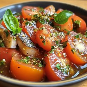Recette Salade Sardines Tomates : Recette Facile et Savoureuse