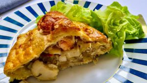 Recette Feuilleté aux saint-jacques, façon koulibiac