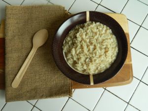 Recette {Plat} Risotto au poulet rôti