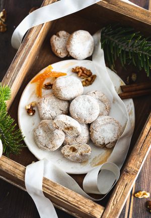 Recette Cavallucci di Siena, biscuits italiens (sans oeufs et  sans matière grasse)