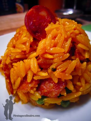 Recette Pâtes façon risotto au chorizo