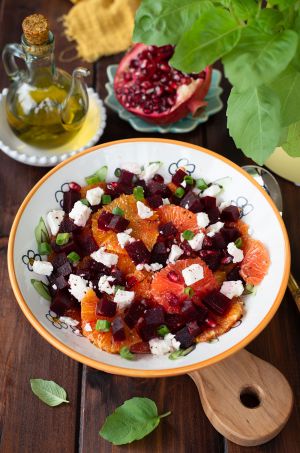 Recette Salade orange betterave feta