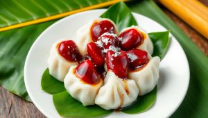 Recette Cha Guo : galettes de Riz Farcies à la Vapeur