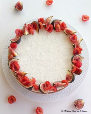 Recette Cheesecake d'automne figues et framboises