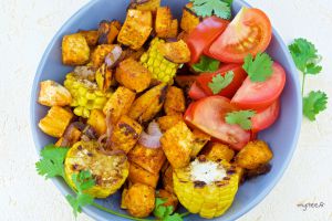 Recette Légumes Rôtis aux Épices Tandoori (vegan)