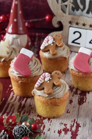 Recette Cupcakes clémentine/chocolat blanc et noisettes