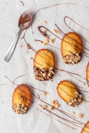 Recette Madeleines choco-noisettes