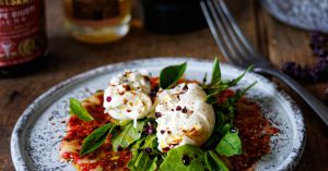 Recette Carpaccio de figues, burrata et basilic