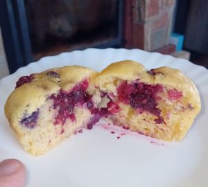 Recette Muffins au fromage blanc et aux fruits rouges