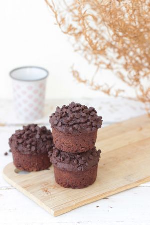 Recette Muffins chocolat et datte, sans sucre et vegan
