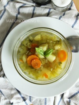 Recette Soupe de légumes