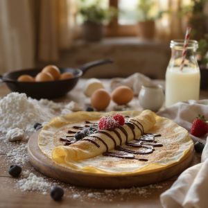 Recette Inratable de pâte à crêpes