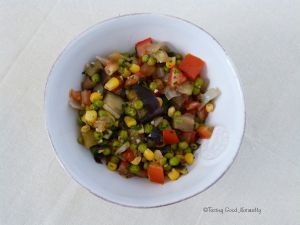 Recette Poêlée de légumes aux petits pois #vegan ou qu’est ce qu’on mange ce soir