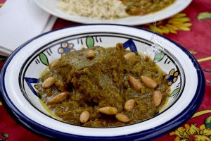 Recette Cuisine marocaine : tajine de veau aux amandes