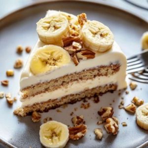 Recette Gâteau Banane Noix Crémeux