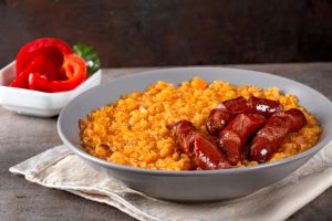 Recette Risotto chorizo au Cookeo : la recette de lafermettedemarie.fr
