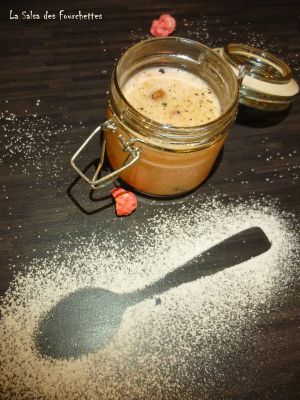 Recette Creme dessert Pralines Fleur d'Oranger et Fève Tonka