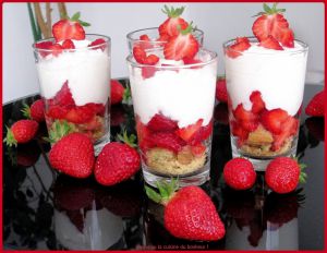 Recette Trifle aux fraises