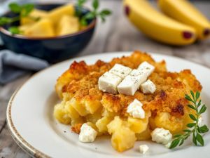 Recette Découvrez la recette irrésistible du crumble de patate douce et feta !