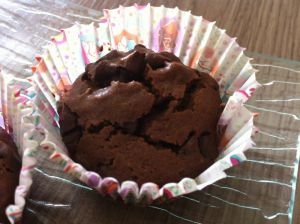 Recette Muffins chocolat aux pépites de chocolat