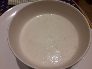 Recette Velouté de navet au parmesan