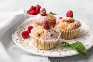 Recette Muffins aux framboises : Une friandise sucrée et gourmande