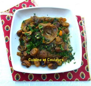 Recette Osso buco aux châtaignes et à l'orange