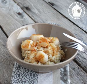 Recette Risotto aux noix de Saint Jacques