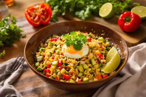 Recette Ce riz sauté prêt en 10 min va changer vos soirs de flemme (ultra savoureux !)