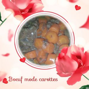 Recette Boeuf mode carottes COOKEO