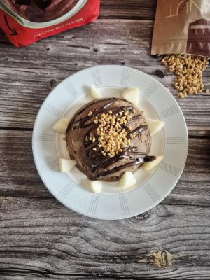 Recette Bowlcake poire chocolat (avec banane)