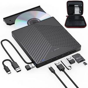 Recette Ultimate Peripheral Solution: ORIGBELIE External CD DVD Drive with USB Hub & Card Slots