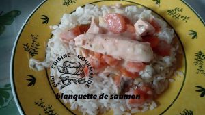 Recette Blanquette de saumon au cookéo