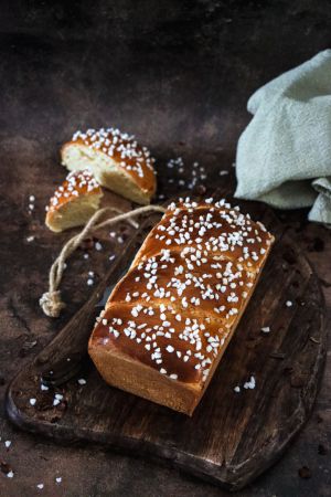 Recette Brioche hyper moelleuse à la fève de Tonka