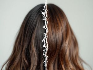 Recette Différence entre cheveux cassants et cheveux qui tombent