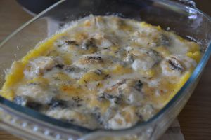 Recette Gratin de polenta au gorgonzola