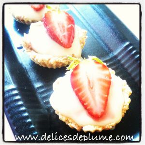 Recette Plume: tarte aux fraises vegan facile