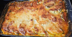 Recette Gratin de courgette XXL à la viande