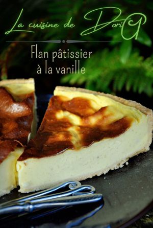 Recette Flan pâtissier à la vanille