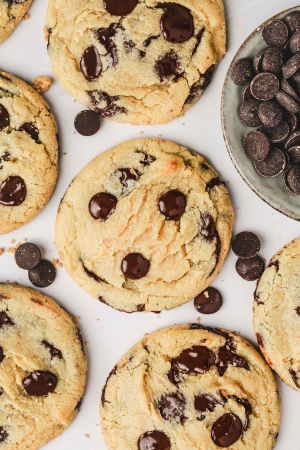 Recette Cookies Pépites de Chocolat aux Jaunes d'Œufs